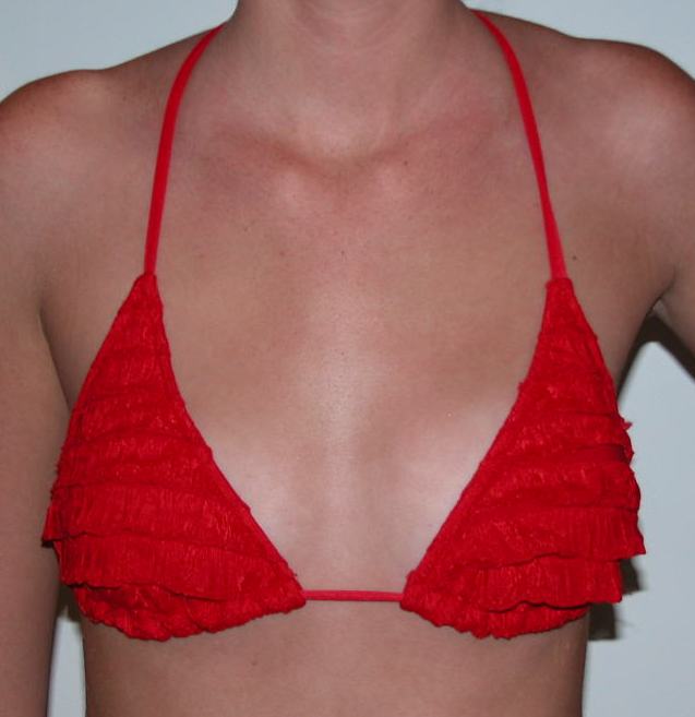 Sunflower - Red Triangle Ruffle