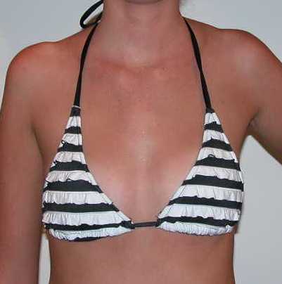 Sunflower - Zebra Long Tri Ruffle