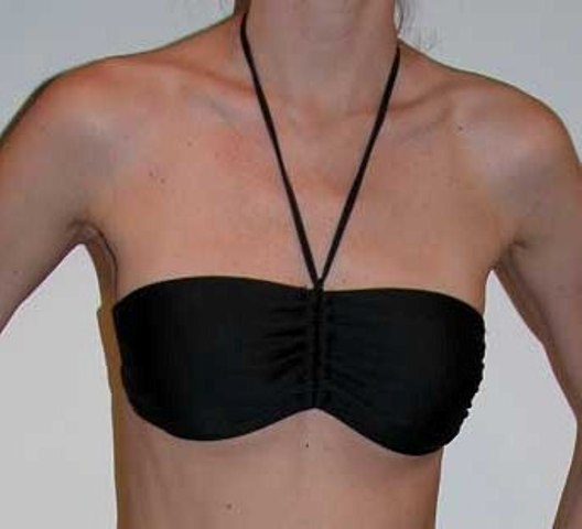Splendid - Simply Solid Black Bandeau Bra
